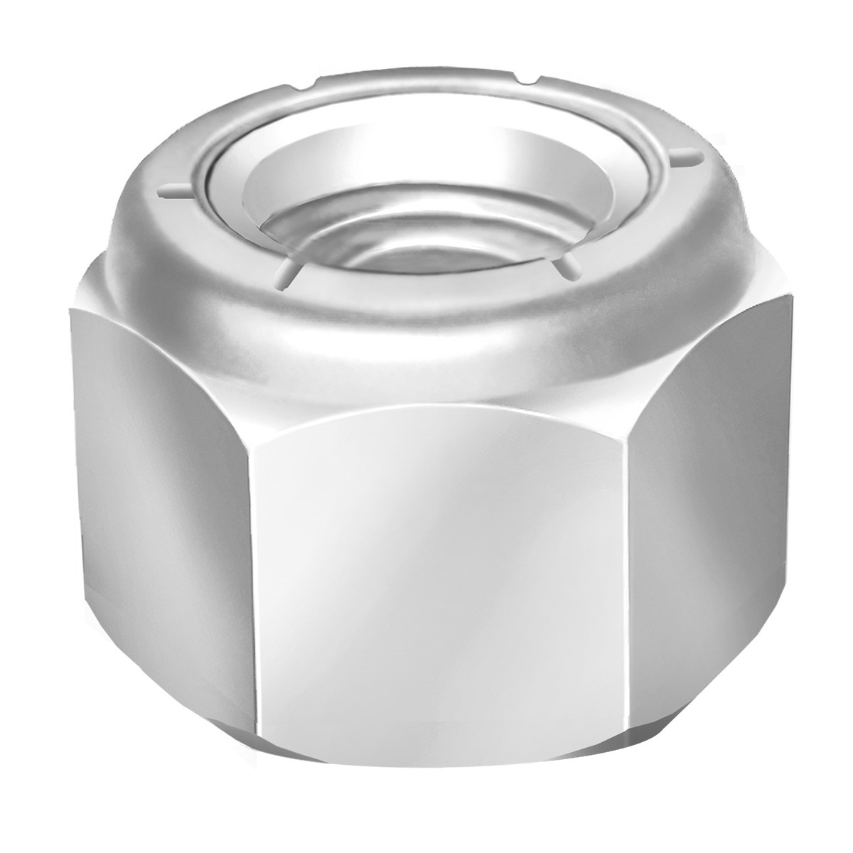 Ícone PORCA SEXTAVADA COM INSERTO DE NYLON